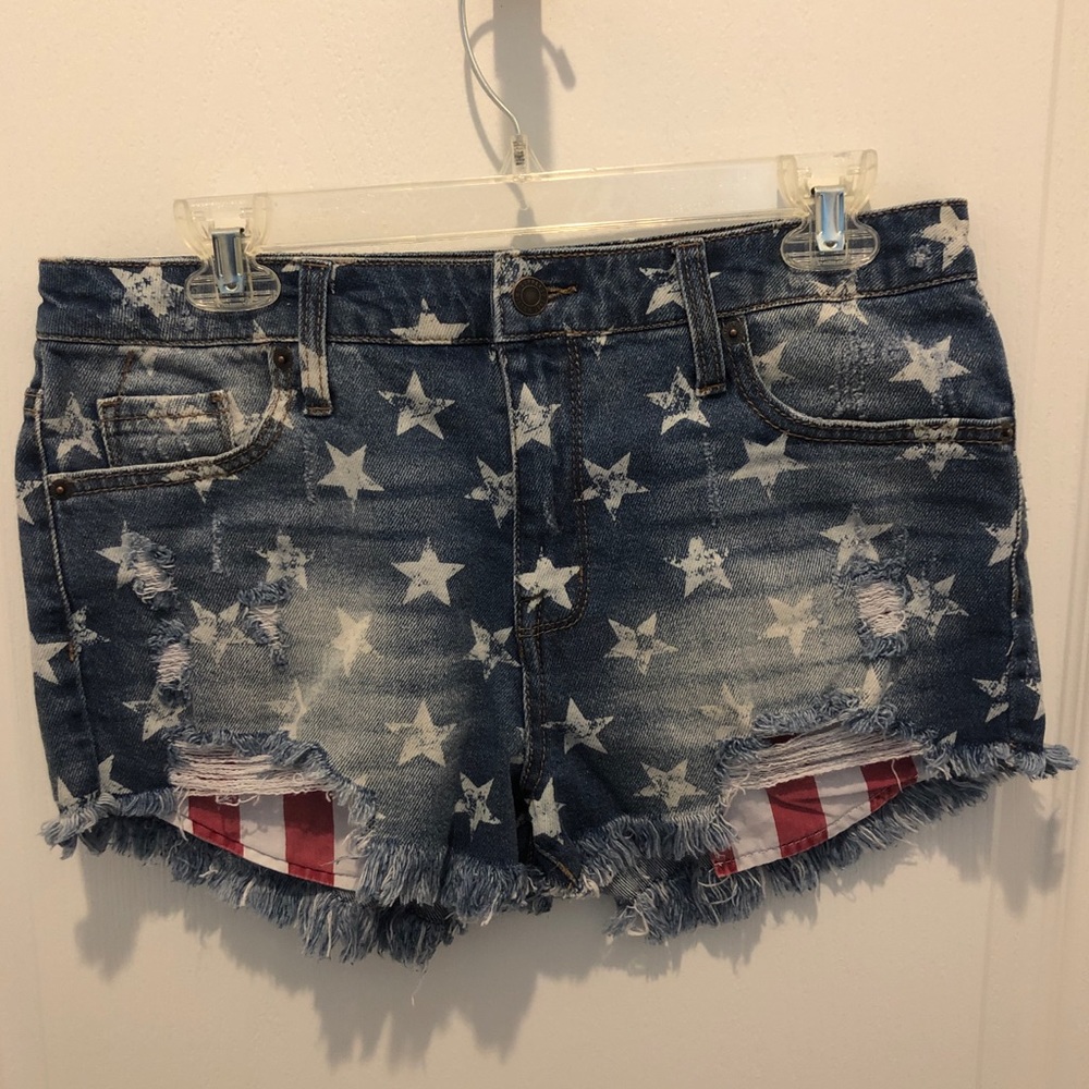 Mossimo Supply Co. Star Jean Shorts